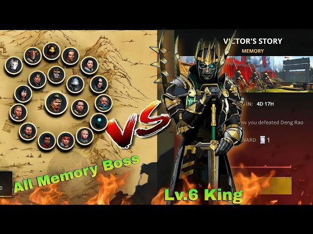 Every SF3 Universe Boss Vs King Of The Legion Lv.6 II Memory Bosses Vs Max King Of The Legion