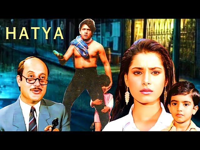 Hatya (1988) Full Hindi Movie - Superhit Action Thriller Film - Govinda, Neelam, Anupam Kher - HD