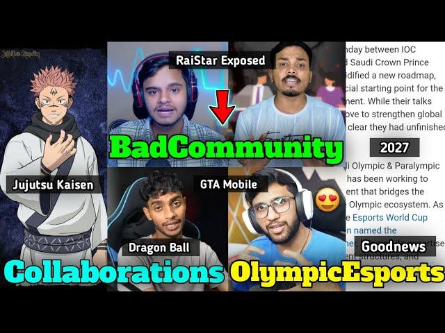 EWC X Olympic Esports Games,GTA 5 Mobile New Series, FF X Dragon Ball X Jujutsu Kaisen, TPH,JFF,WTE