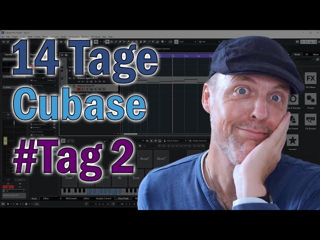 14 Tage Cubase -- Mein zweiter Tag