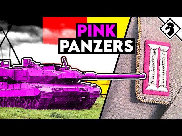 Why German Panzer Troops wear Pink