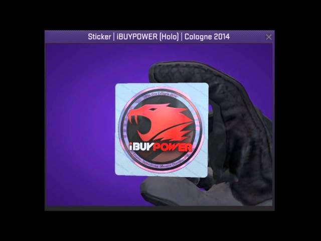 iBUYPOWER Holo Sticker Cologne 2014 CSGO