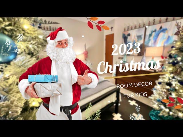 CHRISTMAS 2023 // FLOCKED FOREST (BOY’S ROOM)