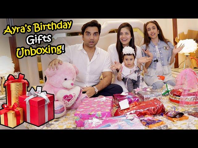 Ayra's Birthday Gifts Unboxing!️ We are super excited MR NOMAN VLOGS