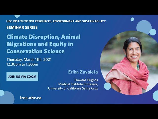 2021 03 11 IRES Faculty Seminar with Erika Zavaleta