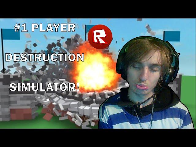 POW! LAZOREFFECT PLAYS ROBLOX DESTRUCTION SIMULATOR! #GAMING