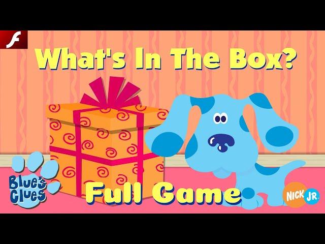 Blue's Clues™: What's In The Box? (Flash) - Nick Jr. Games