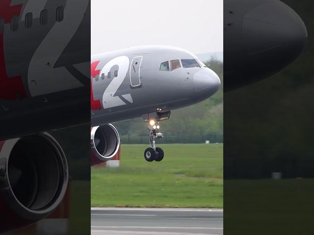 757 Blast Off at Manchester Airport!