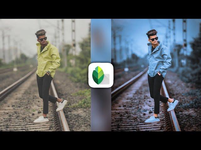 New Snapseed Dark and Grey Effect Photo Editing Tutorial | Snapseed New Colour Change Tricks