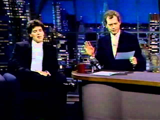 Roger Clinton on Letterman Part 3