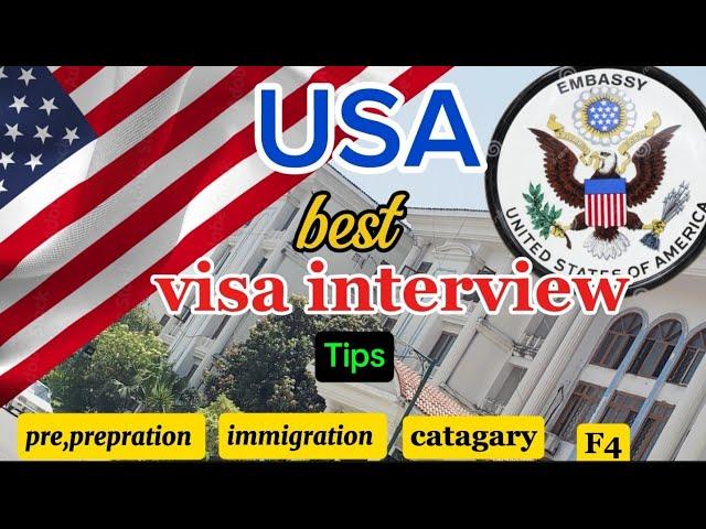 Trip for USA immigration  visa Interview | Best Visa Tips for F4US| Questions & Answers|America