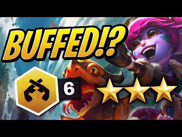 NEW HYPER CARRY TRISTANA BUILD | Gunslingers Buffed | Teamfight Tactics | LoL Auto Chess