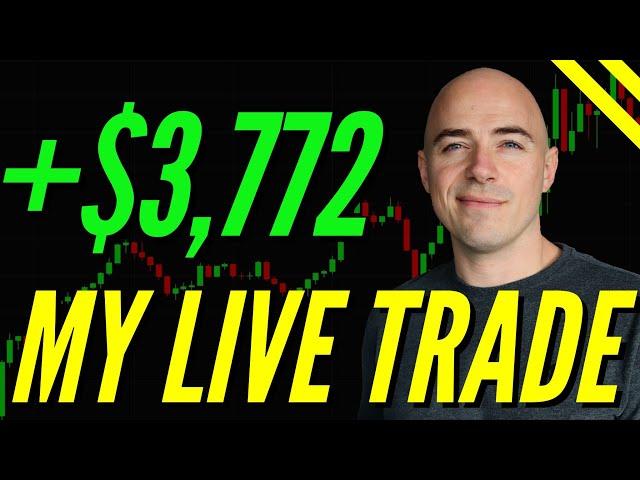 How to Enter a Trade Start to Finish **$3,772 on US30**