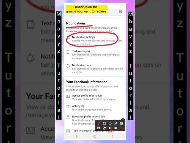 Your group notification #short #shorttutorial #shortupload #offnotification #notofication