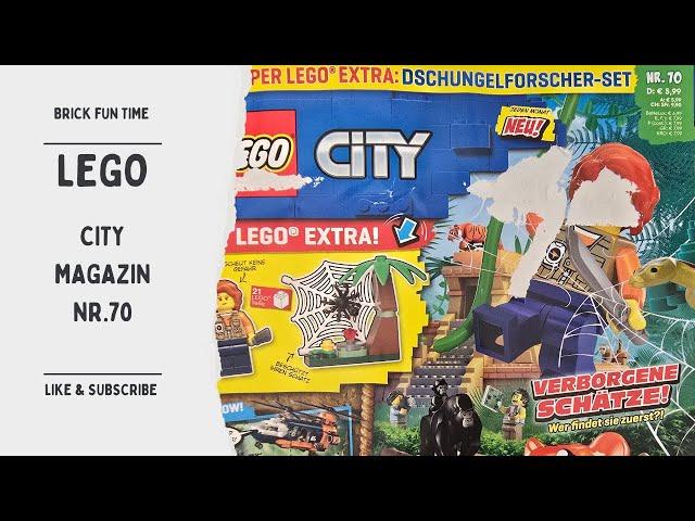 Immer das Selbe Problem bei City !!! Neue LEGO City Magazin Nr.70 *Review*