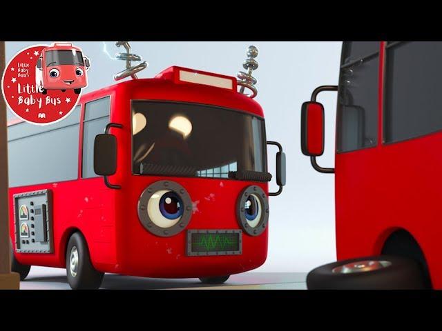 Little Baby Bus - Robot Buster + More! | Kids Cartoons | Children's Stories