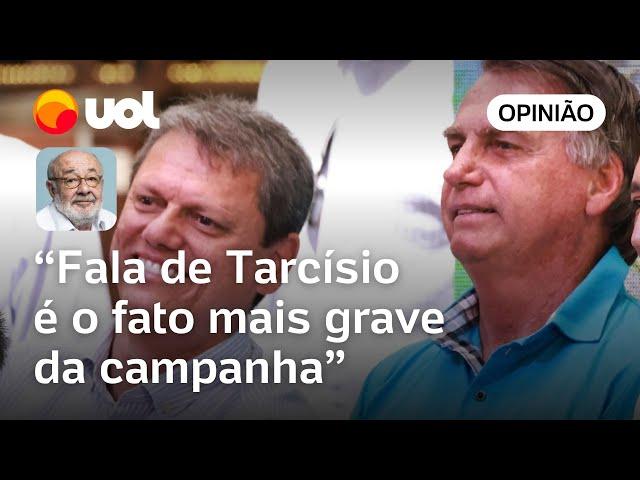 Tarcísio mostra que é igual a Bolsonaro ao fazer acusações falsas na campanha, diz Kotscho