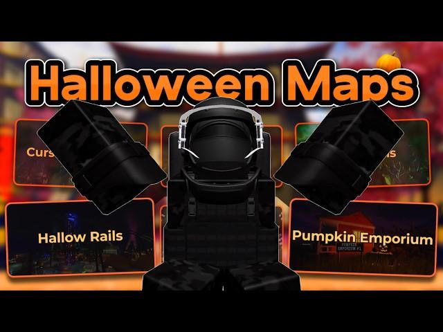 Evade Overhaul EVERY HALLOWEEN EVENT MAP