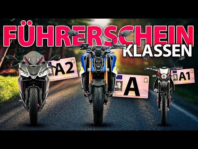 MOTORRADFÜHRERSCHEIN! WELCHEN BRAUCHST DU?