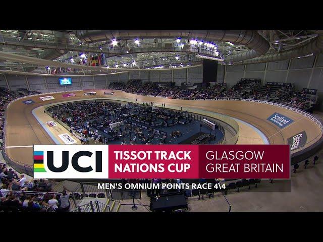 Course aux points / Points Race -  MEN OMNIUM | 2022 TISSOT UCI TRACK NATION CUP - GLASGOW