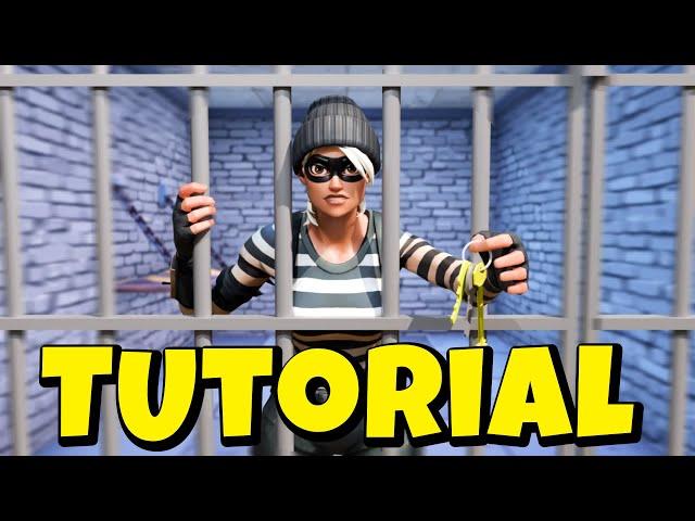 Escape Room Jail Solo Fortnite (Tutorial)