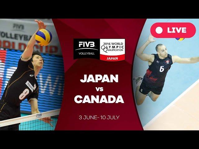 Japan v Canada - 2016 Men's World Olympic Qualification Tournament