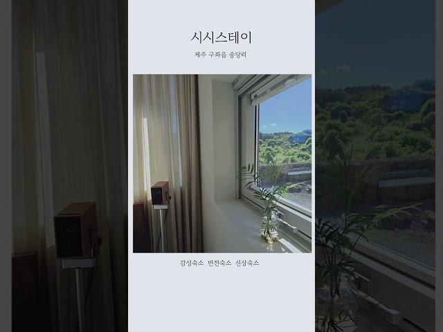 놓치지마세요! 제주여행 숙소예약 제주동쪽 구좌읍 송당리 감성숙소 뷰맛집