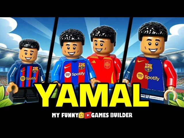 YAMAL (2024) Life of Lamine Yamal story in Lego