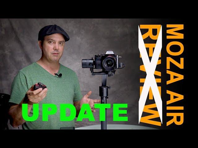 Update - Gudsen Moza Air 3 axis Gimbal tech support answered and how to calibrate.