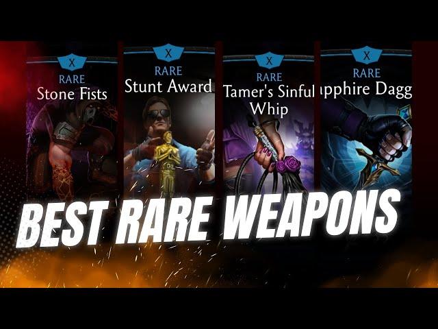 All rare WEAPONS ranked BEST to WORST. MK Mobile