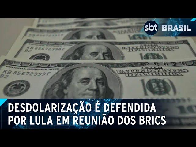 Lula defende moeda alternativa ao dólar para transações entre o Brics | SBT Brasil (23/10/24)