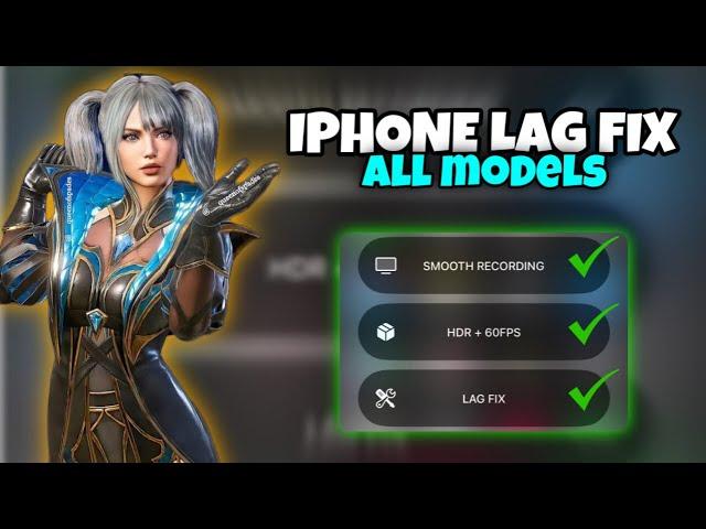 iPhone Lag Fix  Pubg Mobile  iPhone 6,6s,6splus,7,7plus,8,8plus,x,xr