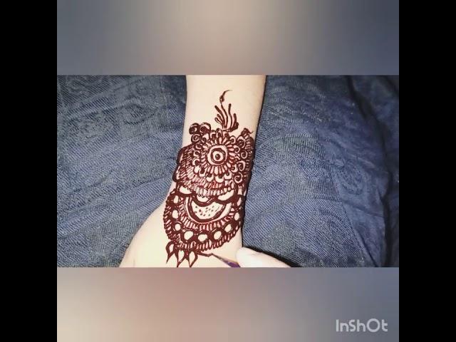 stylish mehndi design## Heenna art by sam