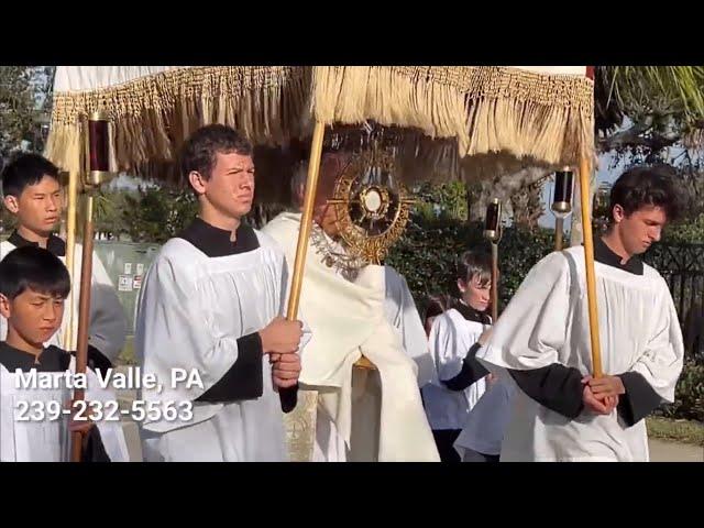 Ave Maria, FL | Eucharistic Procession | December 2024 | Ave Maria Parish