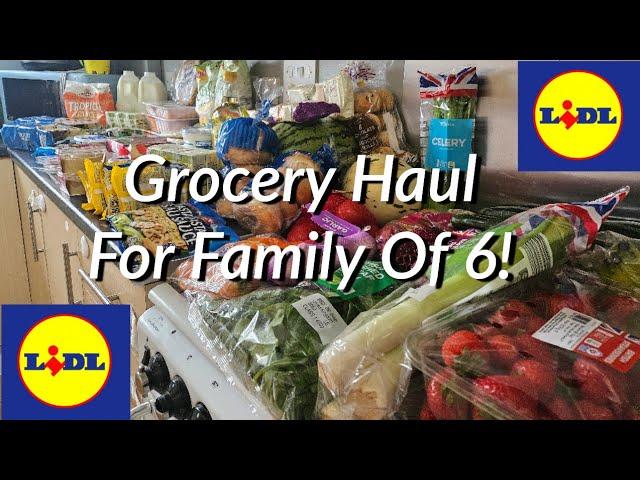 Food Grocery haul  Budget Friendly Family Of 6  UK Mum 