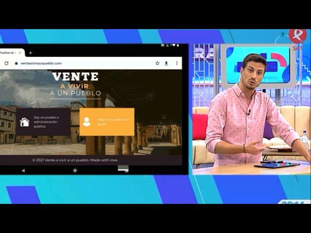 Extremadura TV, en A Esta Hora, con Vente a Vivir a un Pueblo y Fregenal de la Sierra