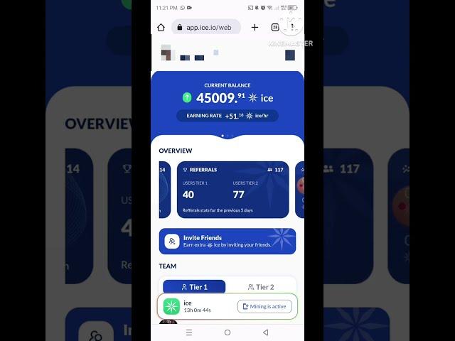 ICE MINING NETWORK | ICE MINING WITHDRAWAL | ICE MINING REFER CODE | Complete Detail