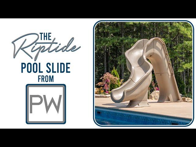 The Riptide Pool Slide | Pool Warehouse