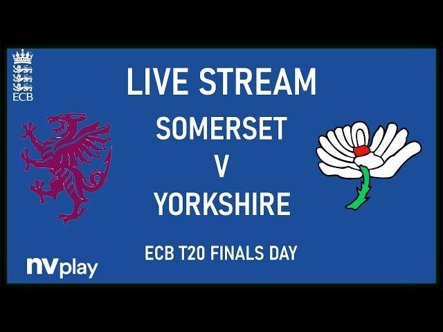 Yorkshire v Somerset 2nd XI T20 Final from Sir Paul Gettys Ground Wormsley.