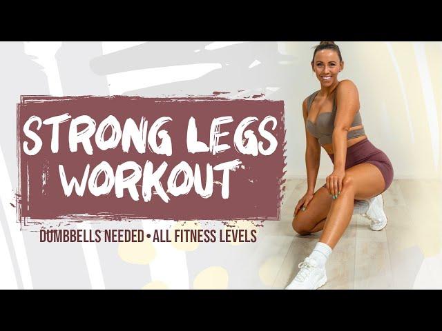 SPICY At-Home Stronger Legs Workout | Stronger - Day 16