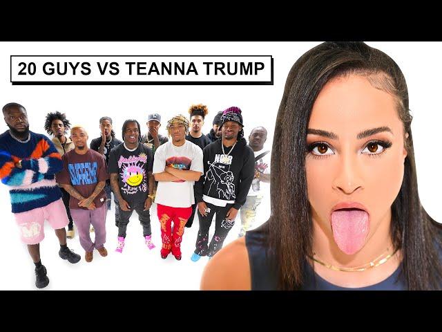 20 GUYS VS 1 ACTRESS : TEANNA TRUMP