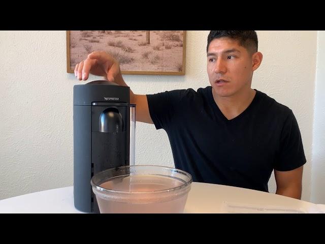 Nespresso Descaling process