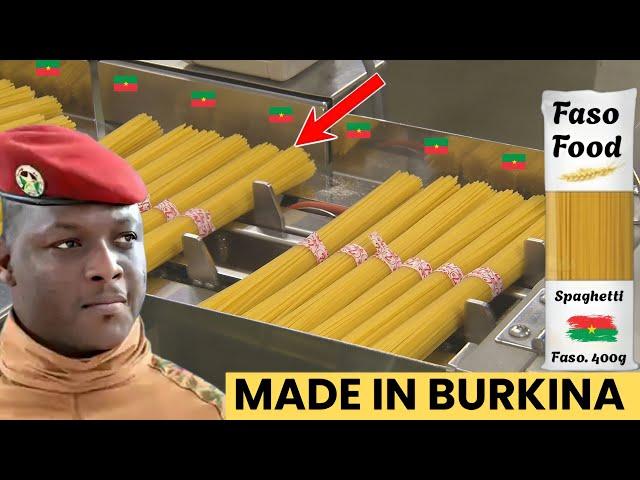 Burkina Faso : Inauguration de sa première usine de pâtes alimentaires !