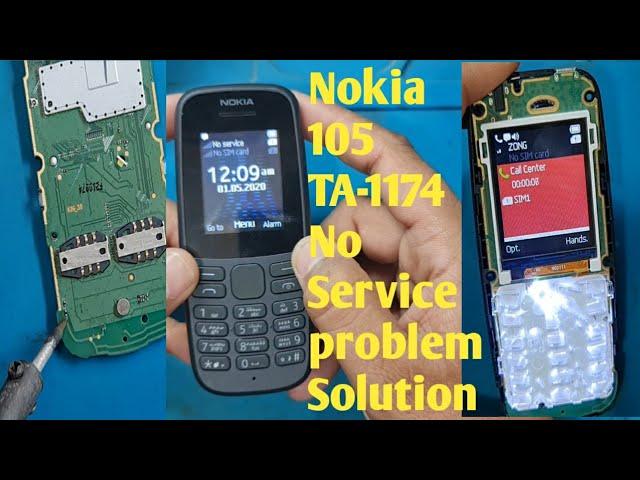 Nokia 105 TA-1174 No Service problem Solution/Nokia 105 new Model network jumper