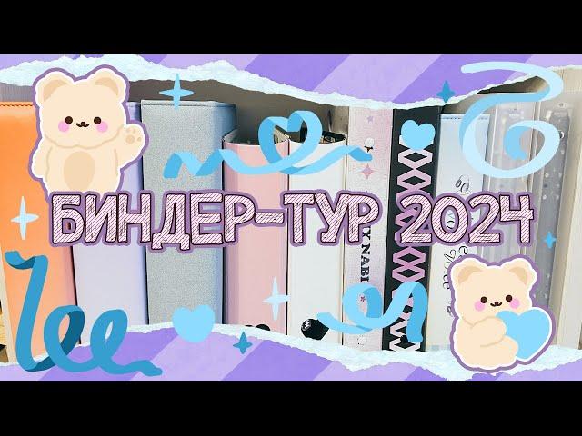 ~ БИНДЕР-ТУР 2024 | Обзор всех коллекций, которые я собираю ~