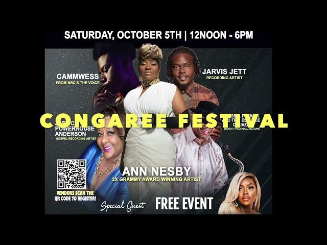 CONGAREE FESTIVAL 2024  IN HOPKINS, SC - Howard Hewett - Milira -  Ann Nesby & More!