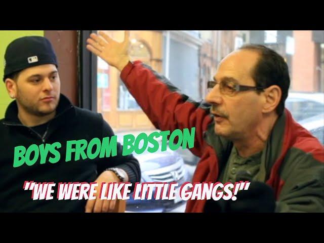 "We were like little gangs!"-Boston's little Italy-The North End