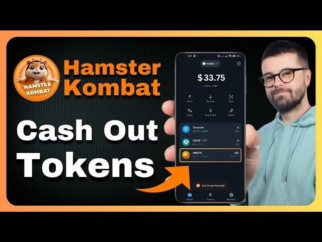 how to withdraw and sell your Hamster Combat tokens. (Convert your Tokens to Cash)