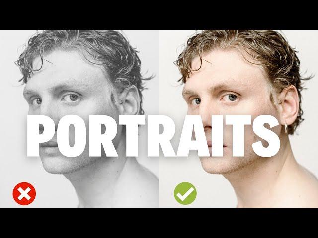 How to take better portraits (for Beginners)