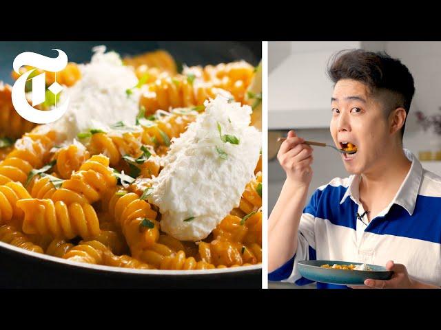 The Sauciest Pasta Alla Vodka in 30 Minutes or Less | Eric Kim | NYT Cooking